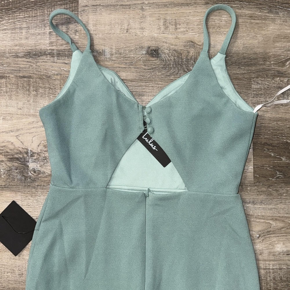 Green lulus dress - Picture 3 of 3